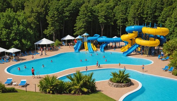 Découvrez le camping bretagne parc aquatique à blue caraïbes