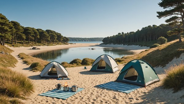 Les meilleures destinations camping dans le morbihan